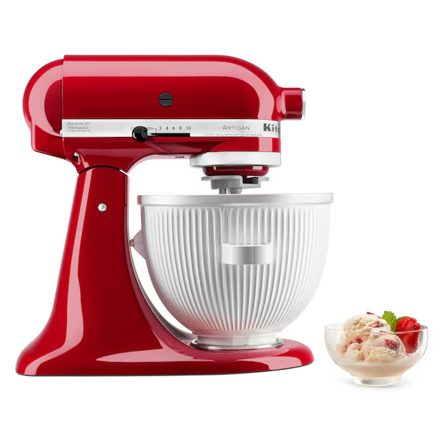 KitchenAid Ice Cream Maker Attachment for Stand Mixer, 2 Qua