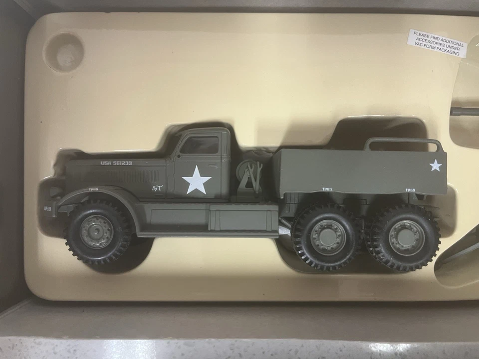 Corgi Classics US Army Diamond T Tank Transporter+M60 A1 Medium Tank #55101 1/50 - Image 3 of 4