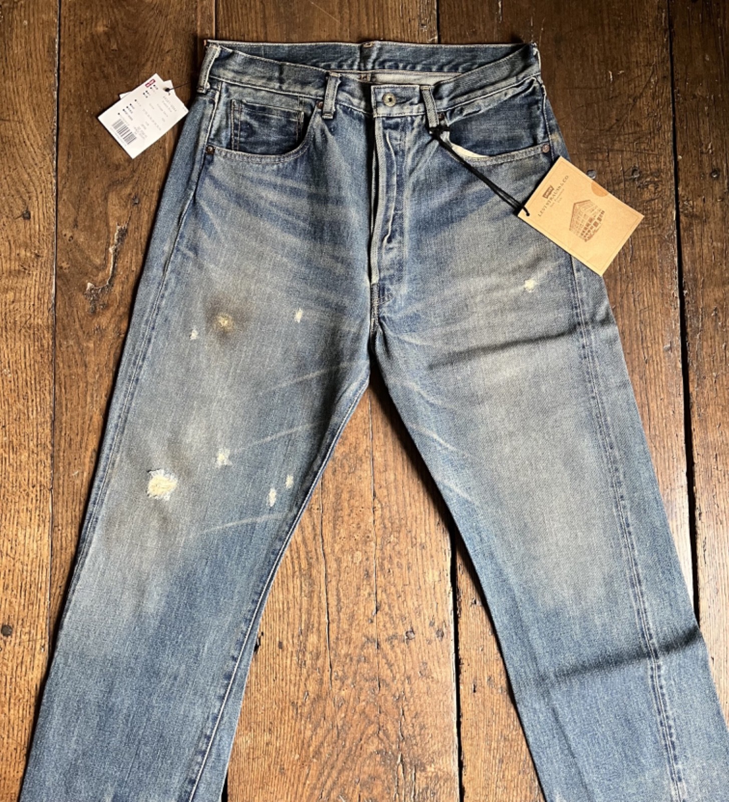 RARE LVC® Limited Edition 1944 501® WW2 Jeans W32" L34" Redline Selvedge Levi's® image 4