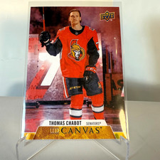 2020-21 Upper Deck Series 1 Hockey Thomas Chabot UD Canvas #C58 Ottawa Senators
