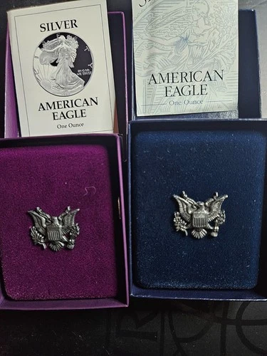 American Silver Eagle Proof-  2 oz .999 Silver ** w/COA  ASE  1996 & 1993