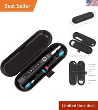 Eco-Friendly Plastic Travel Case for Sonic Toothbrush - Zippered Closure