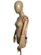 Vtg Christian Dior by John Galliano 'Hardcore' Print Lipstick Bag