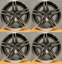 18" AMG STYLE GUNMETAL WHEELS RIMS FITS MERCEDES BENZ CLA CLA250 GLA GLA250