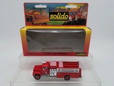Solido 3106 1:60 Scale Mack Pompiers Fire Engine Truck #4 EX/Box