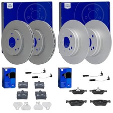 ATE BREMSSCHEIBEN+ CERAMIC BEL&Auml;GE VORNE+HINTEN f&uuml;r MERCEDES W202 W210 C/E-KLASSE