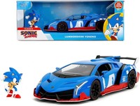 Jada - Sonic Lamborghini Veneno Mit Figur 1/24 Die-Cast Kinder Spielzeug