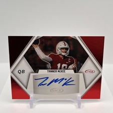 2023 SAGE Low Series - Autographs Tanner McKee #A-TM Red (AU, RC)