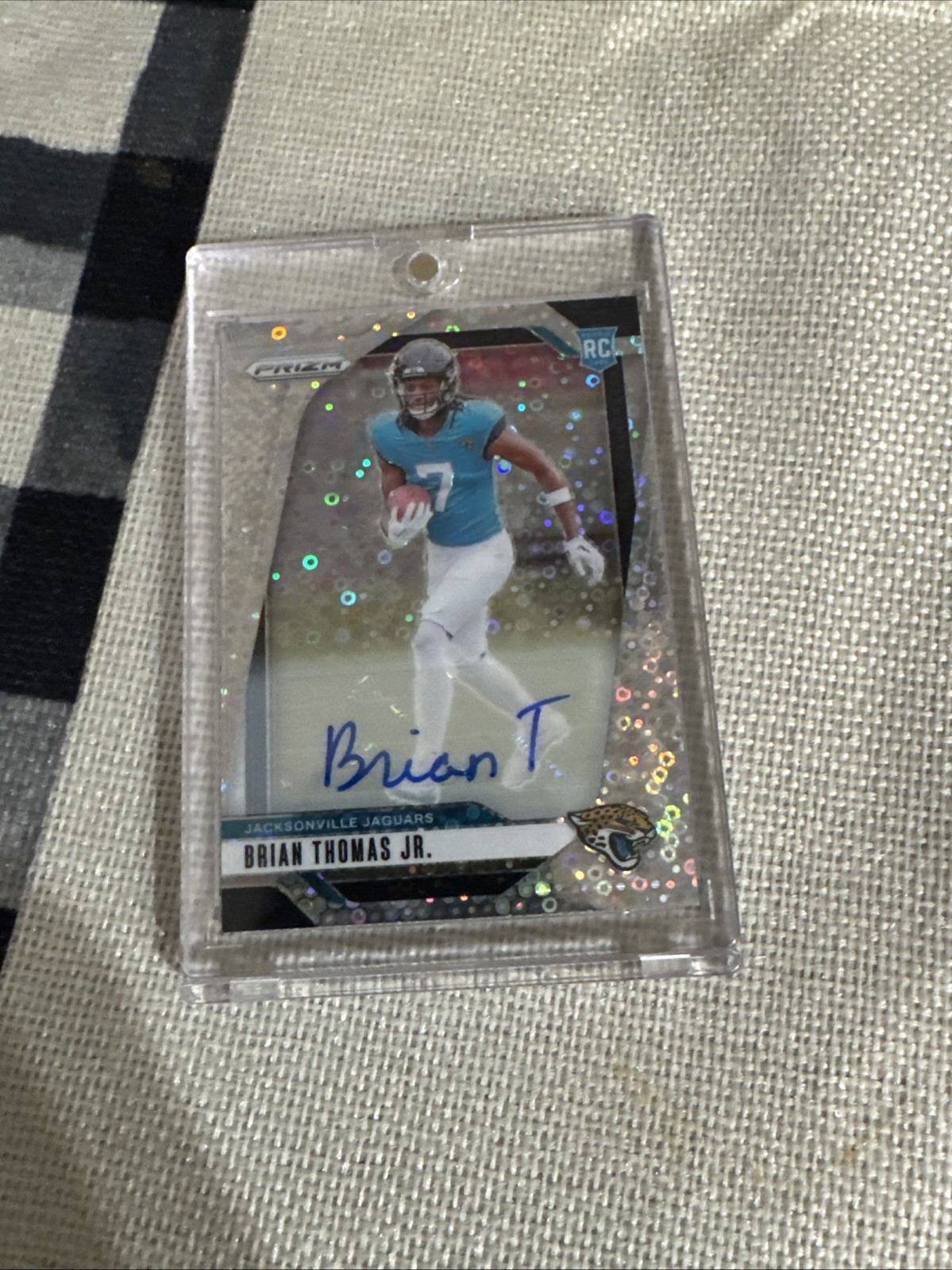 2024 Panini Prizm Brian Thomas Jr Auto #314 Disco No Huddle ( RC, AU )