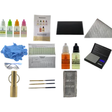 Gold Testing Kit 10k 14k 18k 22k Stone Ring Coin Bar Bullion Jewelry Acid Tester