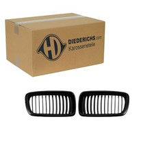 DIEDERICHS SPORT GRILL KÜHLERGRILL NIEREN SCHWARZ-MATT passend für BMW 7er E38