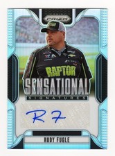 Panini Prizm Rudy Fugle Sensational Signatures Auto Silver Prizm #SS-RFG