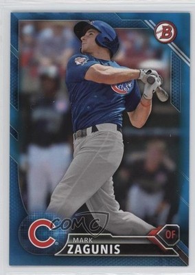 2016 Bowman Prospects Blue 95/150 Mark Zagunis #BP36 4k8