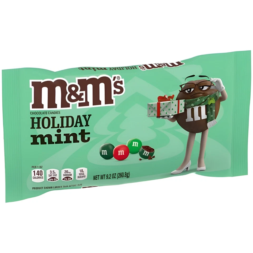 M&M's Holiday come nuovo sacchetto 260 g importazione USA