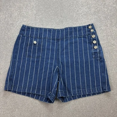 Ralph Lauren Shorts Damen Taille 38 Blau Klassisch Denim Jorts Retro USA Ladies - Bild 1 von 4