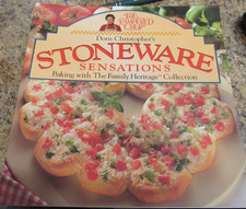 The Pampered Chef Stoneware Sensations by Doris Christopher Cook Book