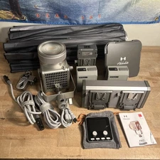 Hobolite Pro Bi-Color LED Light Kit With Carbon Fiber Stand & Pelican Air Case
