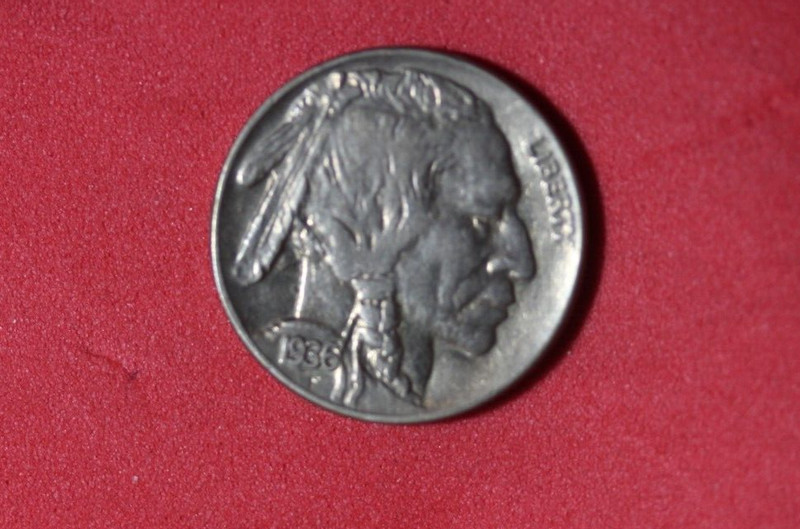 ESTATE FIND 1936- Buffalo Nickel #P27725