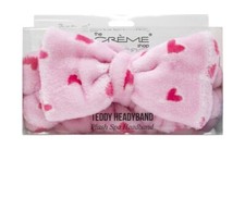 Plush Spa Headband - Treat yourself From The Creme Shop - pink and soft NIB