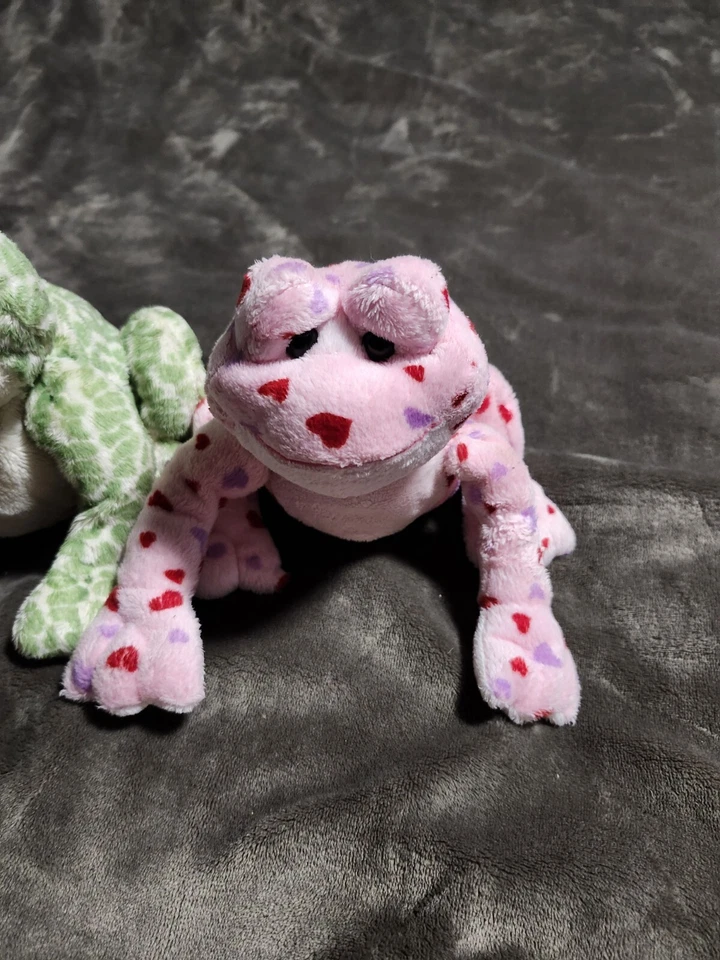 Ganz Webkinz Plush Lot Of 4 Love And Spotted Frog, Tiger And Hedgehog No Codes - Image 4 of 4