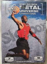 2021 UD Skybox Metal Universe Champions Blaster Box Sealed Michael Jordan Tiger