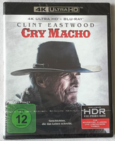 Cry Macho - 4K Ultra Hd + Blu-Ray, Film, Clint Eastwood, Neu Ovp