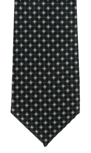 Michelsons of London Square Grid Polyester Tie - Picture 9 of 18