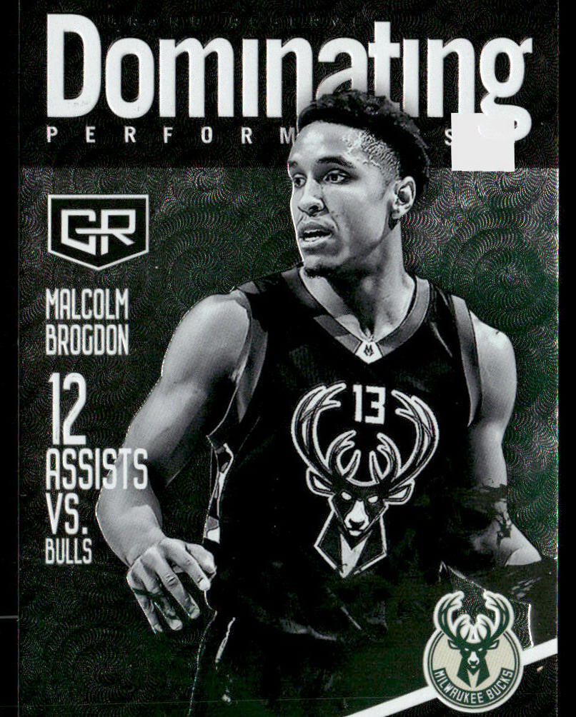 2016 Panini Grand Reserve Malcolm Brogdon 25 Dominating Performances