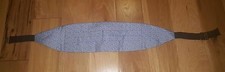 Vineyard Vines silk cumberbund - light blue sea turtles silk swimming PERFECT