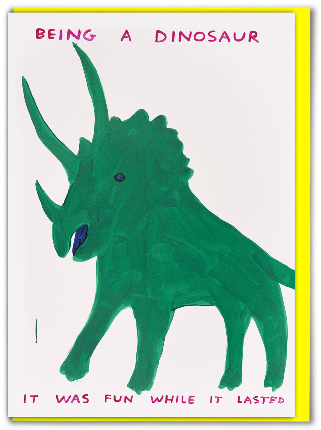 David Shrigley Funny Birthday Greeting Card Hilarious Humour Witty Cheeky