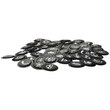 AiM Motorsport Fan Remote Button Interface Keypad Laser Etched Icon / Insert