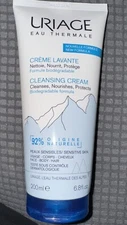 Uriage  Eau Thermale Cleansing Cream , 6.8 fl oz (200 ml) Sensitive Skin New