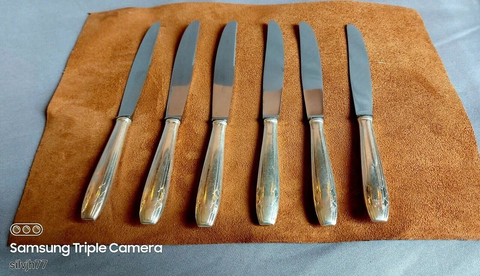 Ménagère Métal argenté 84gr POINÇONS APOLLO  49 pièces  - Photo 4/4