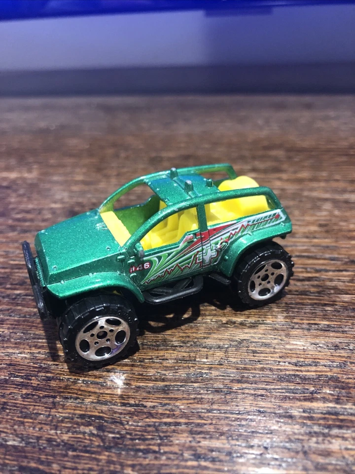 2002 Matchbox Green Buggy 4X4 Car Combine Ship Encouraged - Image 2 of 4