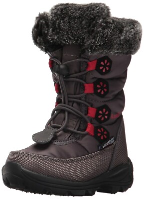 Kamik Kid's Girl's Toddler Ava Snow Boots Dridefence Gray Sz. 6 233978