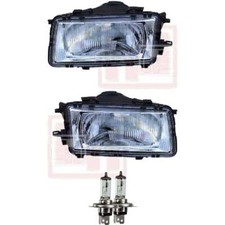 Scheinwerfer Set für Audi 80(89) Bj. 09/86-09/91 H4 Frontscheinwerfer
