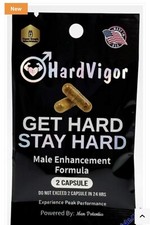 3 Pack Deal HardVigor Get Hard Stay Hard 6 Pills Pack Male Enhancement