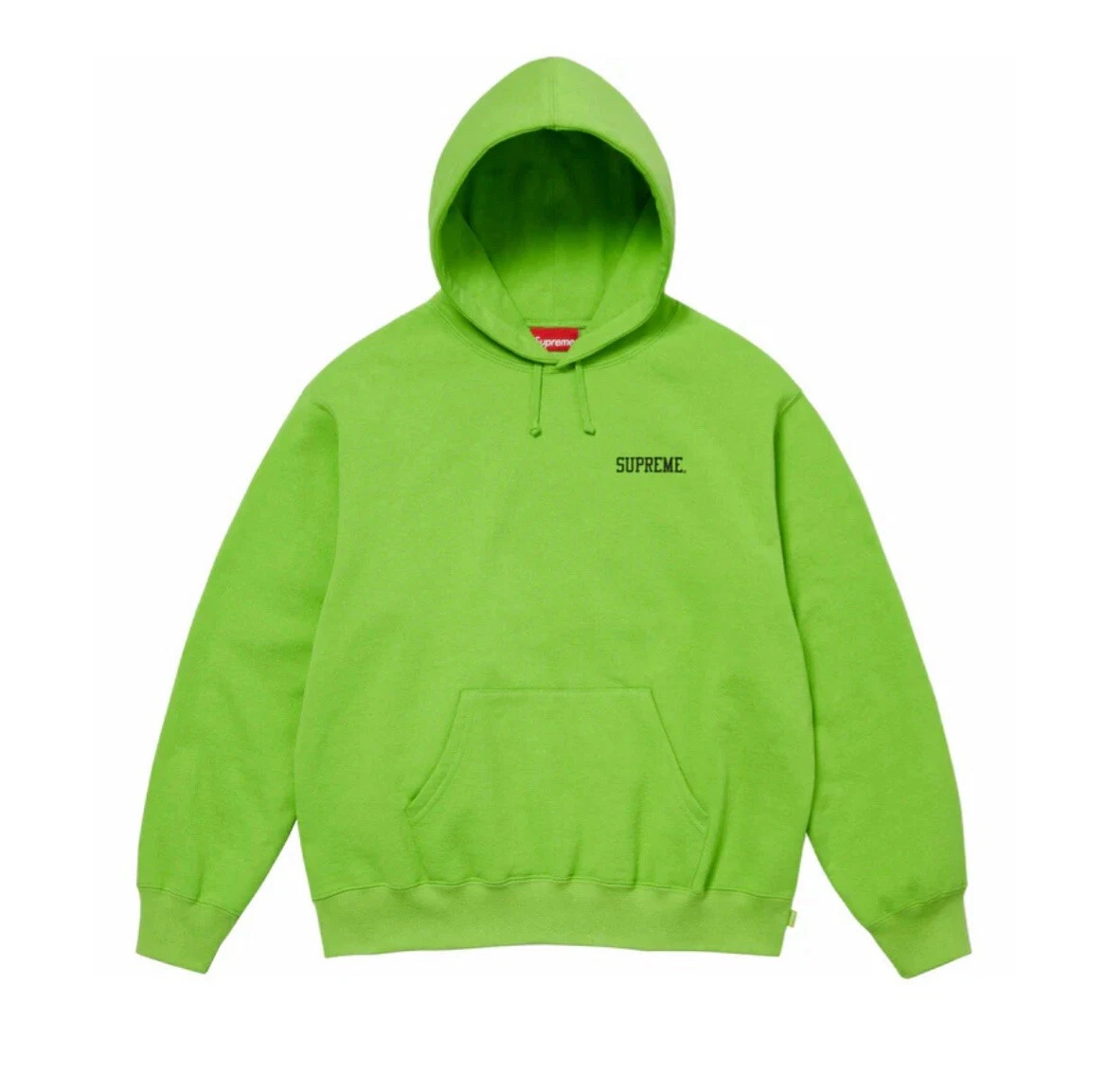 Felpa con cappuccio Supreme DOGGS 4 LIFE LIME DS grande felpa con cappuccio Supreme L