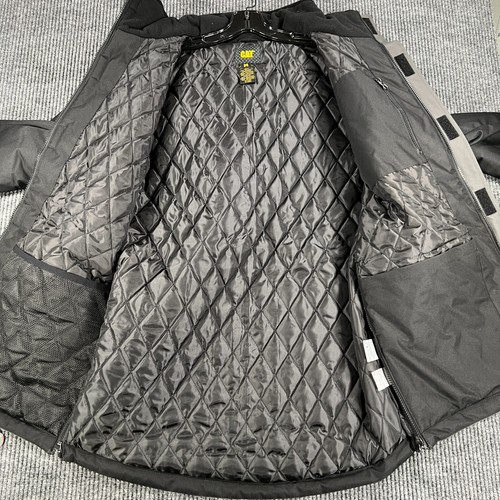Caterpillar CAT Insulated Work Parka Mens Medium Black Gray Utility Work New - Picture 15 of 18