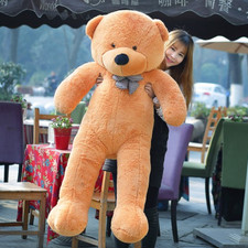 80-180cm Teddy Bear Plush Toys Soft Outer Skin and Stuffed Animals Bear Coat