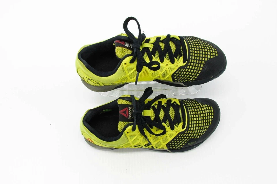 Reebok Women Shoe Crossfit Nano 4.0 Size 8M Yellow Training Sneaker Pre Owned xq - Image 2 of 4