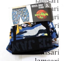 Warner Bros Space Jam Camo Boxer Size S (28 - 30) Blue