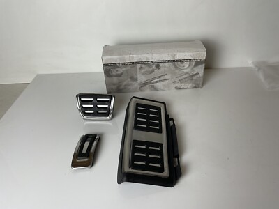 VW Signswise Edelstahl Fußstütze Bremse Pedalklappen für Audi A3 8V, VW Golf 7 