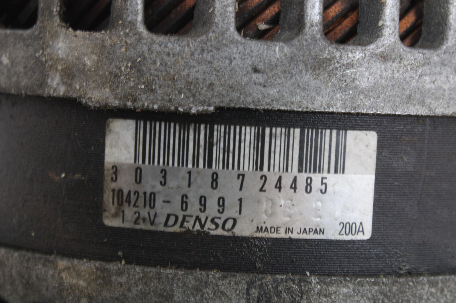 2022 MASERATI LEVANTE MODENA ALTERNATOR GENERATOR 30318724485 OEM 2017-2024