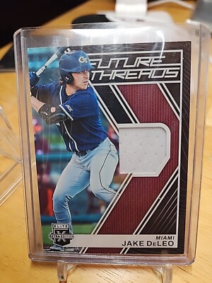 2023 PANINI ELITE EXTRA EDITION JAKE DeLeo FUTURE THREADS #FT-JD GEORGIA TECH 