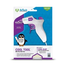 AdTech Ultra Low Temp Hot Glue Gun Combo, White with Lo-Temp Sticks