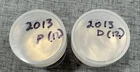 2013 P & D Partial Rolls Uncirculated Kennedy Half Dollars P(12), D (12)