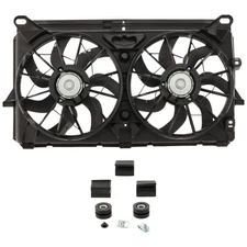 Radiator Cooling Fan Assembly For 2007-2013 Silverado 1500 Sierra 1500 Dual Fan