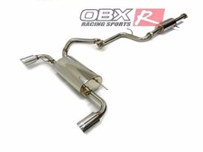 Obx Stainless Catback Exhaust 10-13 Mazda 3 Dual Slanted 3-38 Tips 2.5 Piping Obx Stainless Catback Exhaust 10-13 Mazda 3 Dual Slanted 3-38 Tips 2.5 Piping