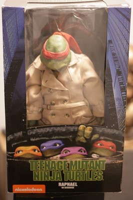 NECA TMNT Raphael In Disguise Action Figure From 1990 Movie  1/4 Scale Used